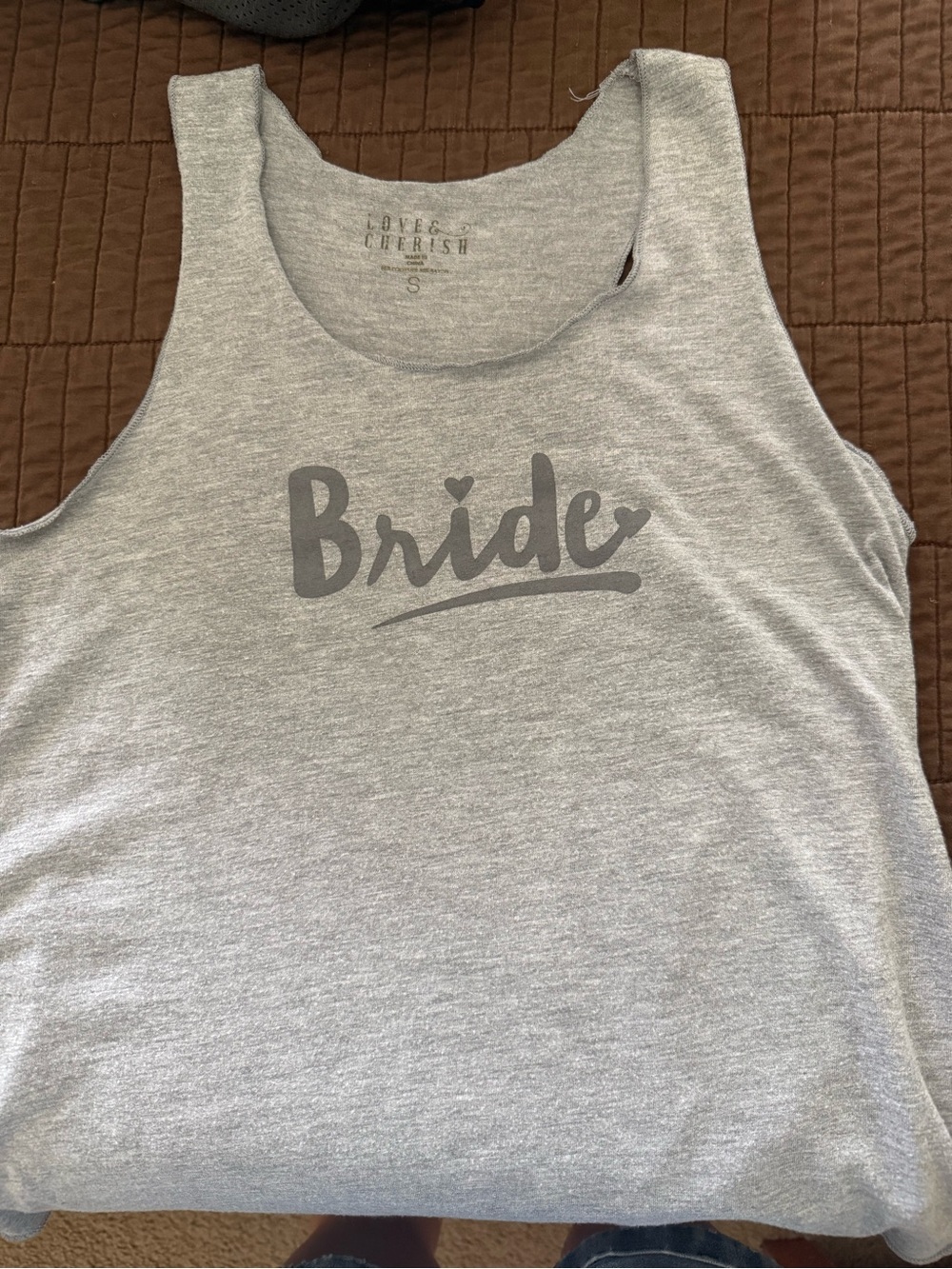 Bride Graphic Tank Top